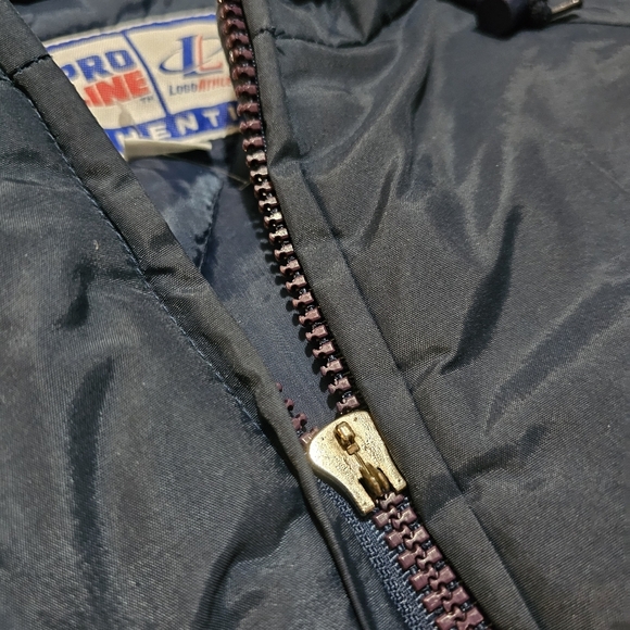 Vintage 90's NFL Pro Line Logo Athletic Double Sharktooth Chicago Bears Jacket - Picture 7 of 13